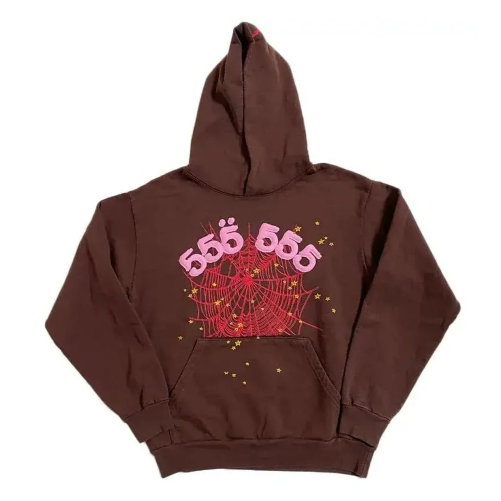 Sp5der-Angel-Number-Hoodie-Brown.webp