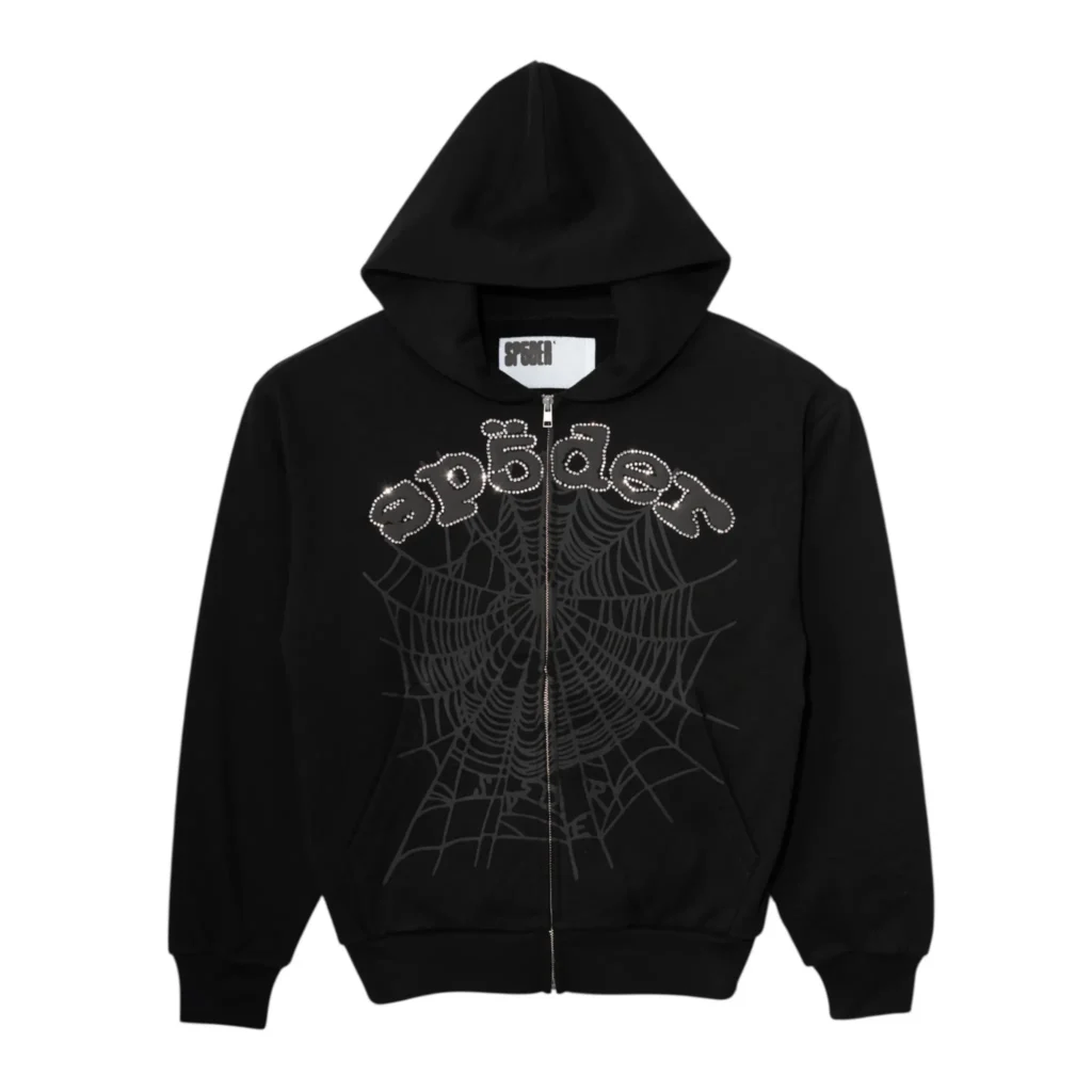 Sp5der-OG-Web-V2-Rhinestone-Zip-Up-Hoodie-–-Black.webp